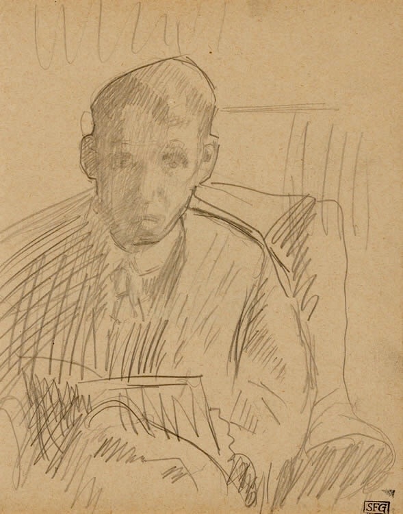 Spencer Gore (1878-1914)Self Portrait, 1913
