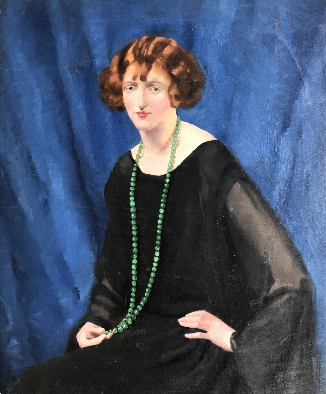 Arthur Royce Bradbury (1892-1977)Green Beads, c. 1930