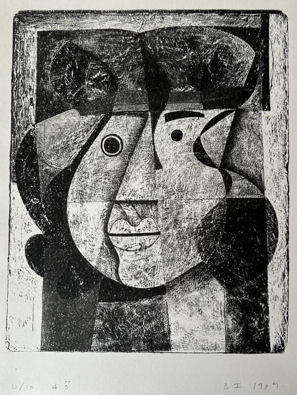 Bryan Ingham, Portrait of Aysel II, 1989