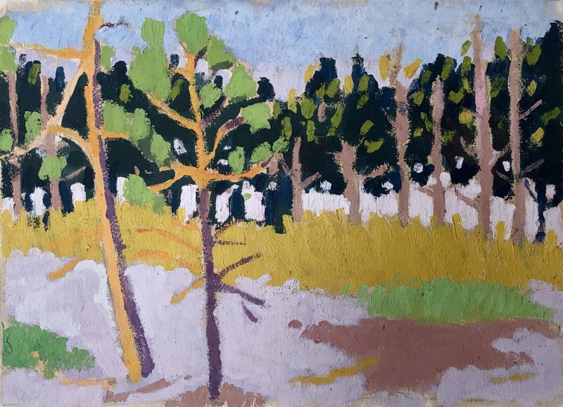 Jean-Marie Martin (1922-2012)Landscape near Concarneau, c. 1950