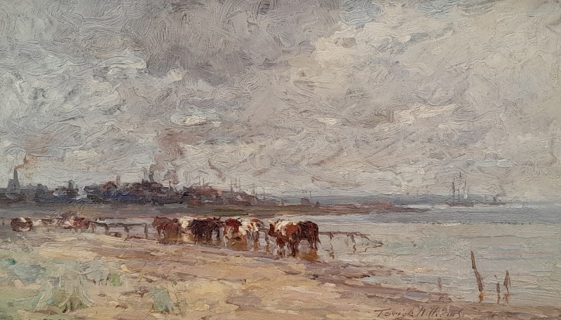 John Terrick Williams (1860-1936)Landscape near Poole, Dorset, c. 1910