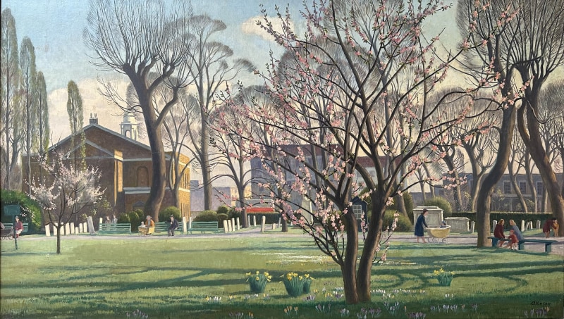 Adrian Allinson (1890-1959)Almonds and Ashes, St. John's Wood, c. 1938