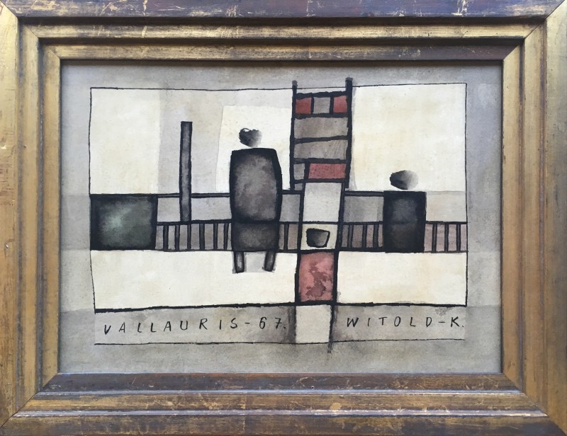 WITOLD-K (b. 1932)  VALLAURIS, 1967  SOLD