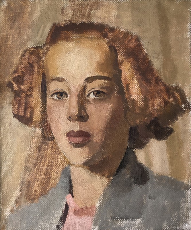 Neville Lewis (1895-1972)Portrait Study (Etude 4), c. 1930s