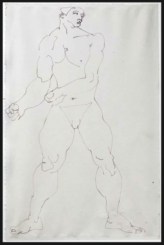 Henri Gaudier-Brzeska (1891-1915)The Wrestler, 1913