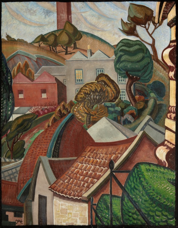 Doris Hatt (1890-1969) Brandon Hill, Bristol, 1931 Oil on canvas