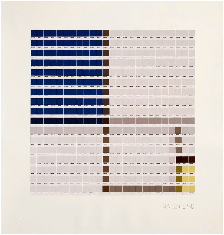 Nick Smith, Mondrian - Composition No. II, 2018
