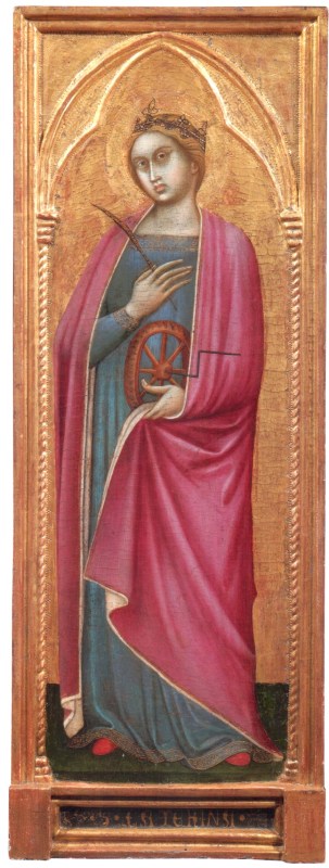 Barnaba Da Modena Saint Catherine Of Alexandria