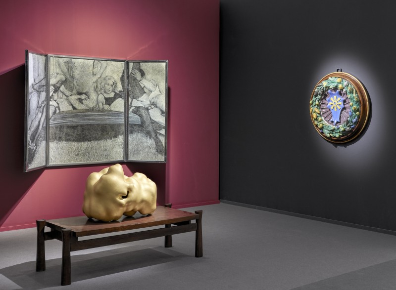 Hauser & Wirth and Moretti Fine Art by Luis Laplace at Frieze Masters, 2017 Courtesy the artists / estates and...