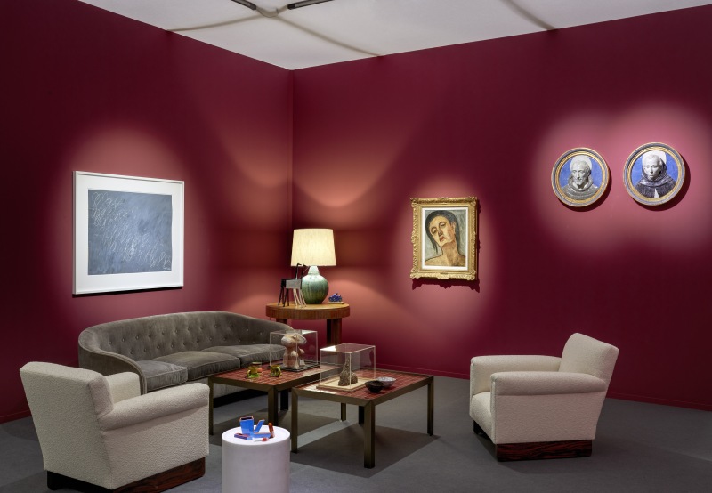 Hauser & Wirth and Moretti Fine Art by Luis Laplace at Frieze Masters, 2017 Courtesy the artists / estates and...