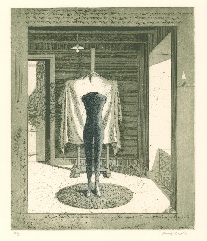 <span class=%22title%22>Mannequin with Covered Easel<span class=%22title_comma%22>, </span></span><span class=%22year%22>1996</span>