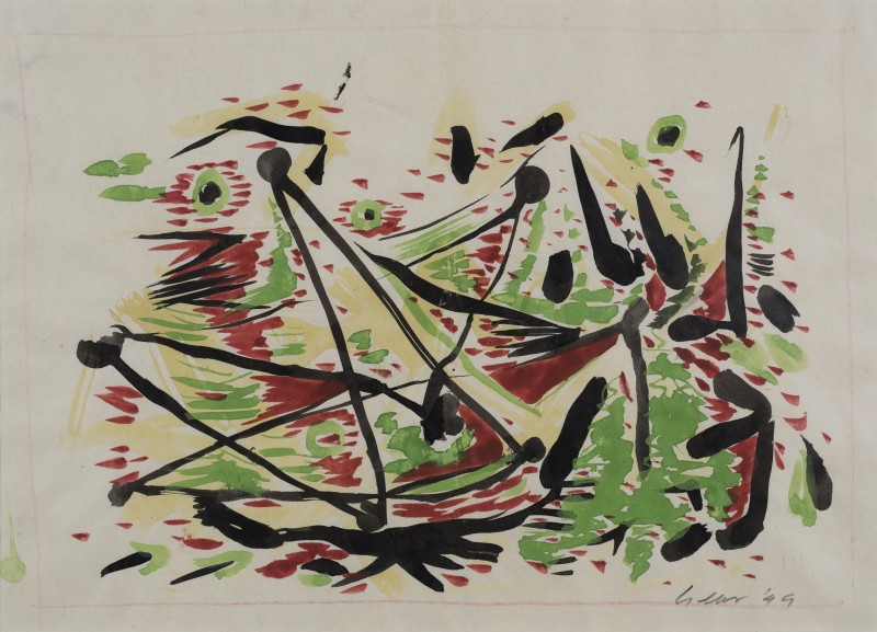 <span class=%22title%22>Study for Lithograph (Christmas Landscape II)<span class=%22title_comma%22>, </span></span><span class=%22year%22>1949</span>