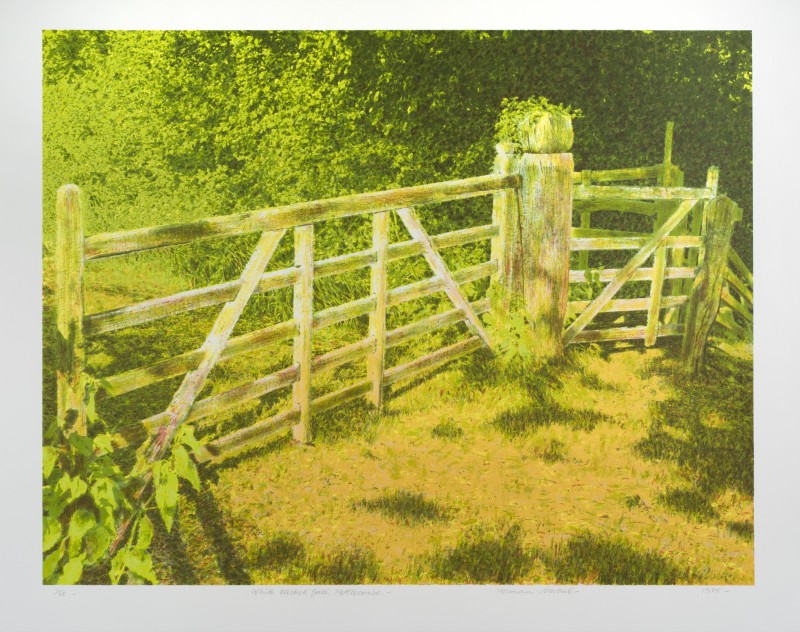 <span class=%22title%22>White Wicket Gate, Nettlecombe<span class=%22title_comma%22>, </span></span><span class=%22year%22>1985</span>