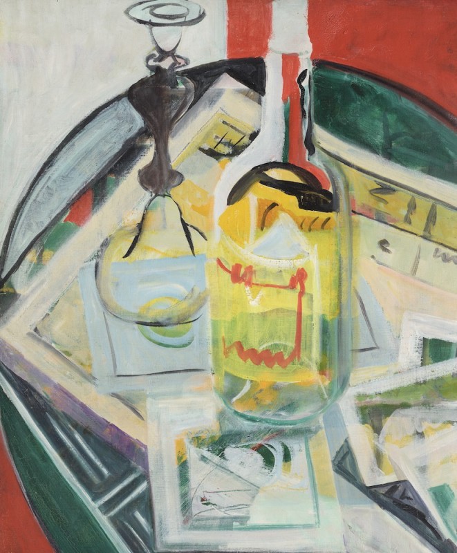 <span class=%22title%22>White Wine Bottle and Candlestick<span class=%22title_comma%22>, </span></span><span class=%22year%22>c. 1952-53</span>