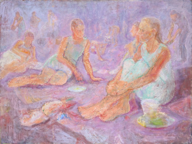 <span class=%22title%22>Seated by River<span class=%22title_comma%22>, </span></span><span class=%22year%22>2023</span>