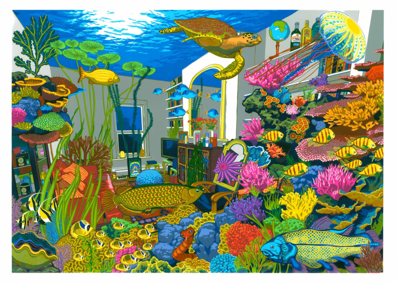 Alex Beattie, Living Room Dreaming - Coral Reef