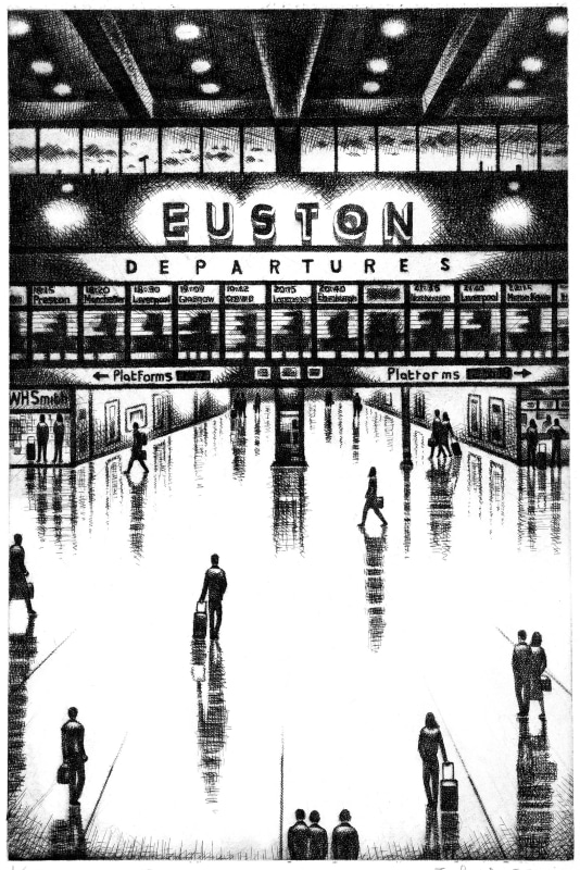 John Duffin, Euston - Departures