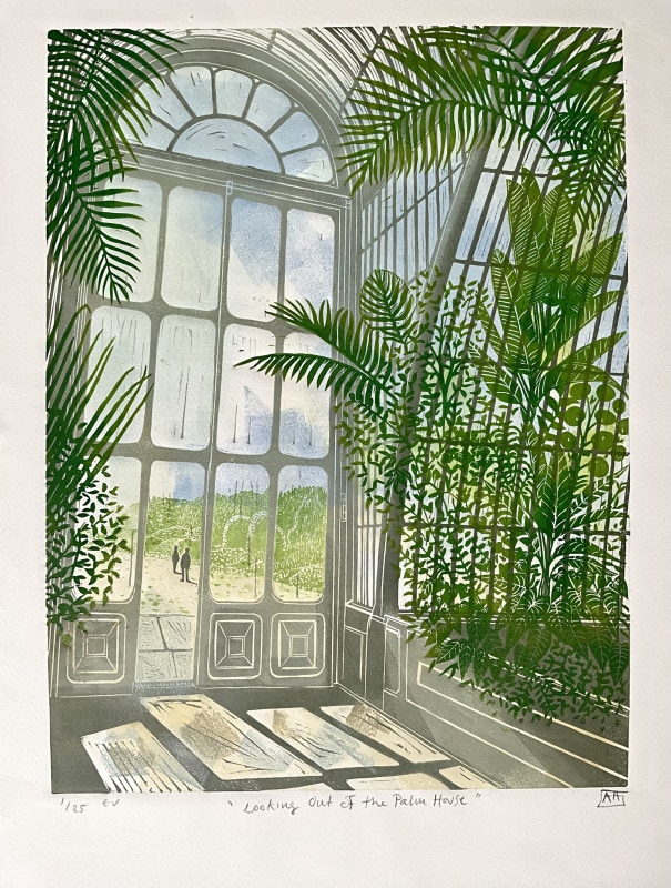 Alison Headley Looking Outside Of The Palm House