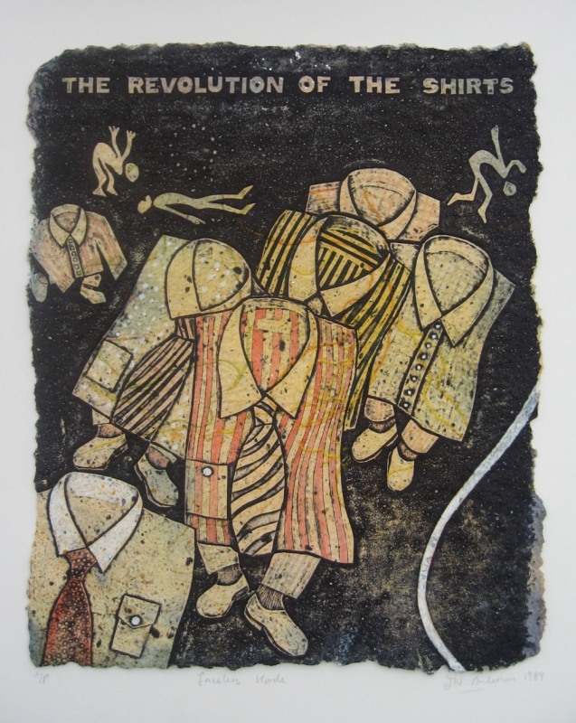 Jim Anderson Faceless Horde (the revolution of the shirts)