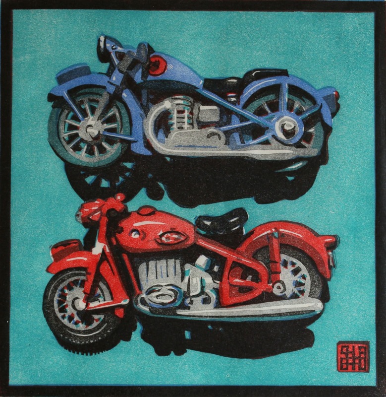 Steven Hubbard Toy Motorcycles