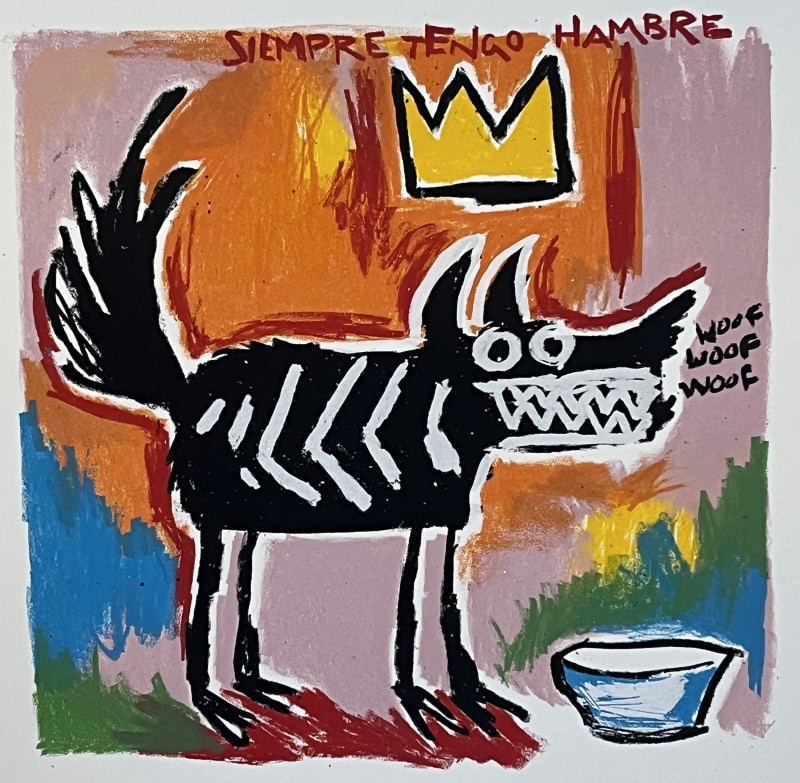 Mychael Barratt Basquiat's Dog