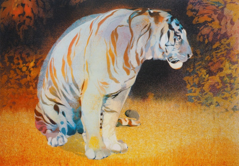 Georgia Green Tiger in The Bear Rainforest