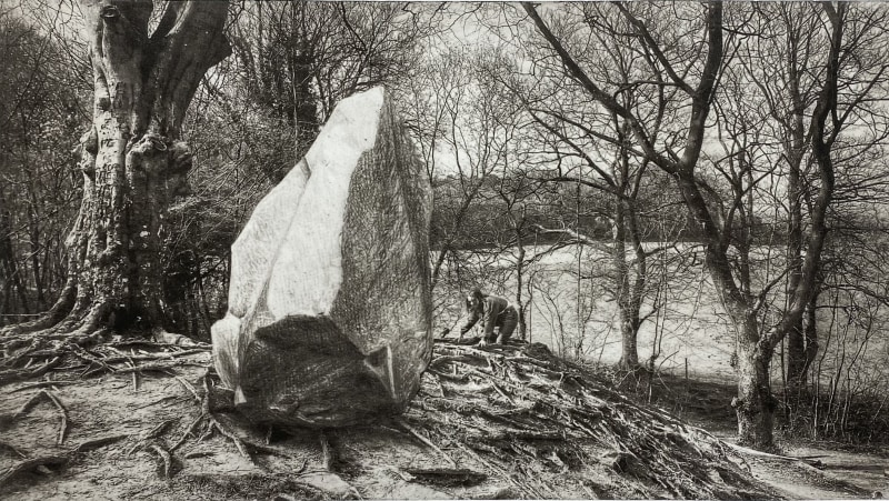 Joe Dean Chanctonbury Chalk Erratic Encounter