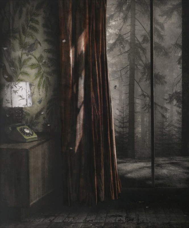 Suzanne Moxhay Interior With Telephone