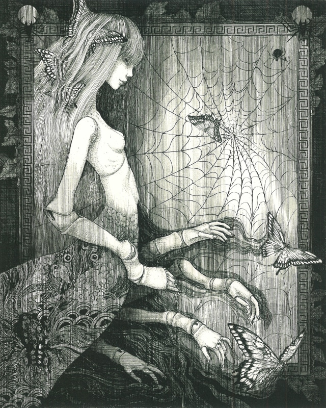 Sayuka Bloodstone The Fall of Arachne