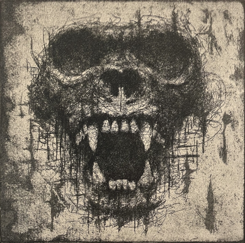 Samuel Riddy Ape Skull