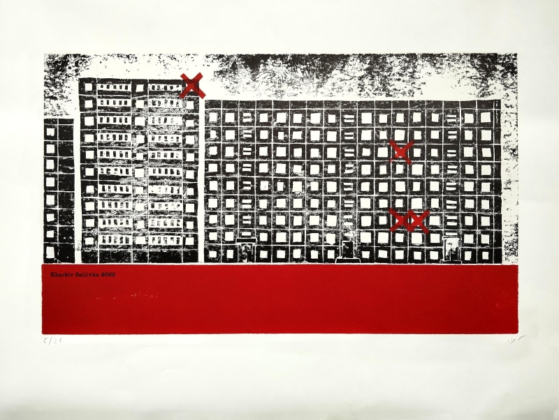 Olesia Kryvolapova Kharkiv, Saltivka 2022