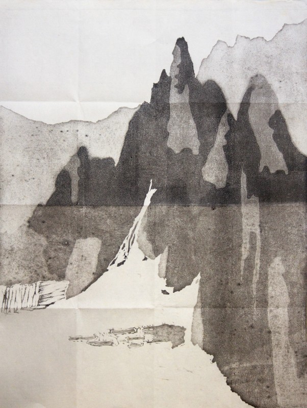 Matthew Lintott In the Lines We Leave II