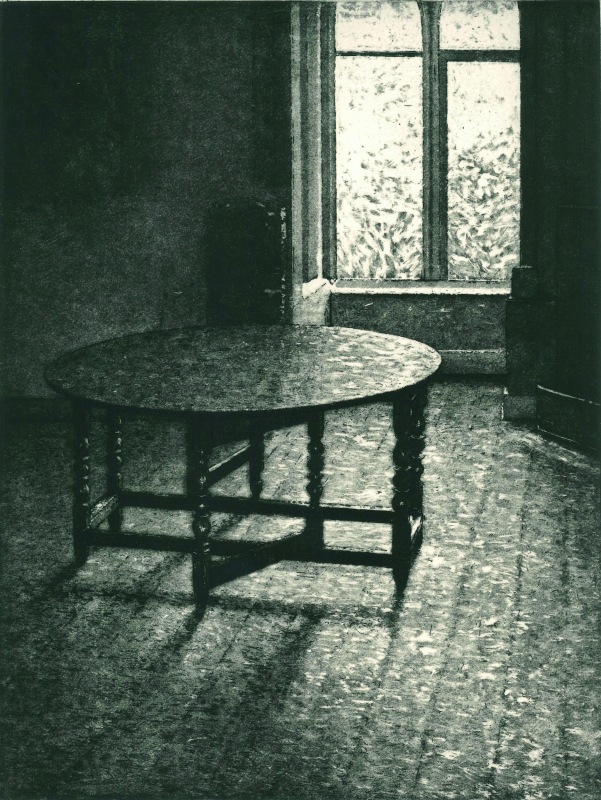 David Lintine ARE, Table Against the Light - Lacock Abbey