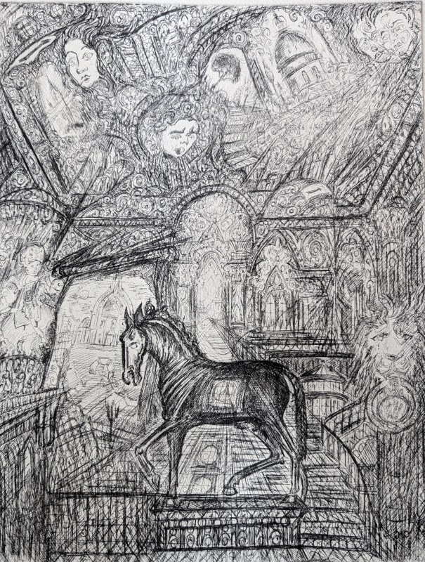 Neil Pittaway RWS RE, Palazzo Italiano