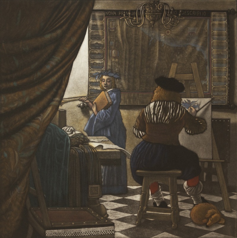 Mychael Barratt PPRE Hon RWS, Vermeer's Dog