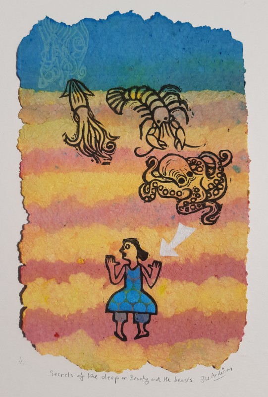 Jim Anderson RE, Secrets of the Deep: or Beauty and the Beasts