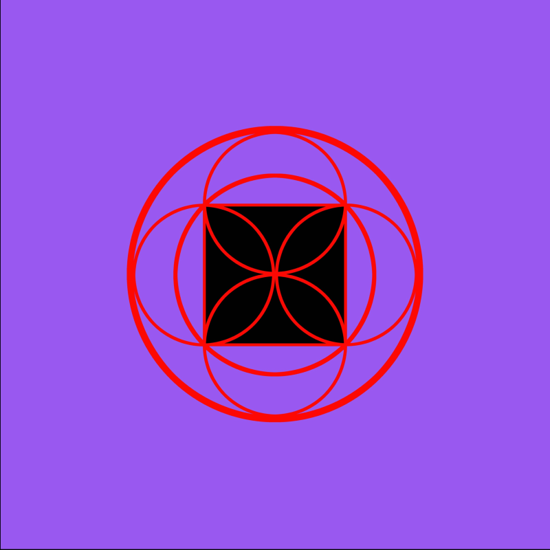 Elizabeth Lloyd ARE, Venusian Window - Ultra Violet and Red