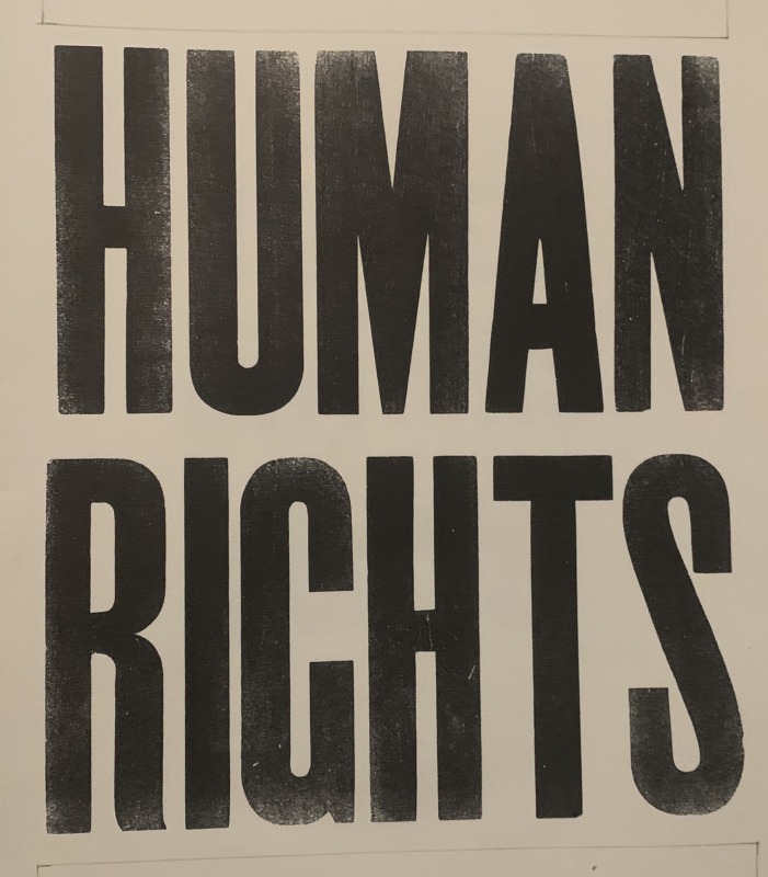 Simon Redington RE, Human Rights