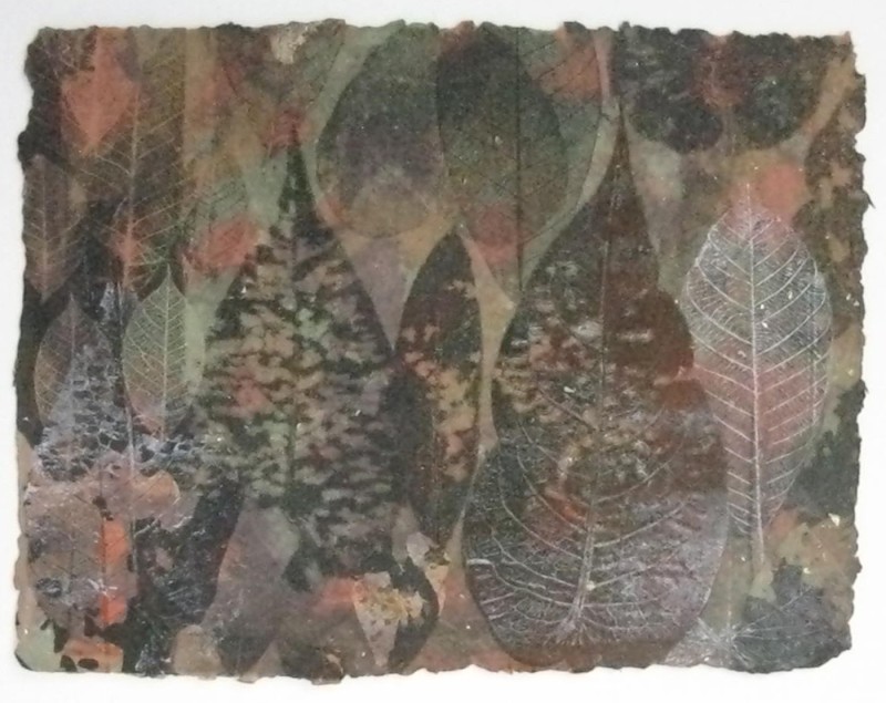 Peter Ford RE, Damaged Leaves 10