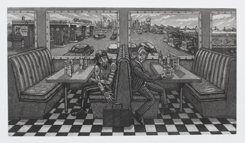 Martin Langford RE, Diner