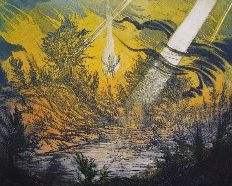 Frederic Morris RE, Bird Fight