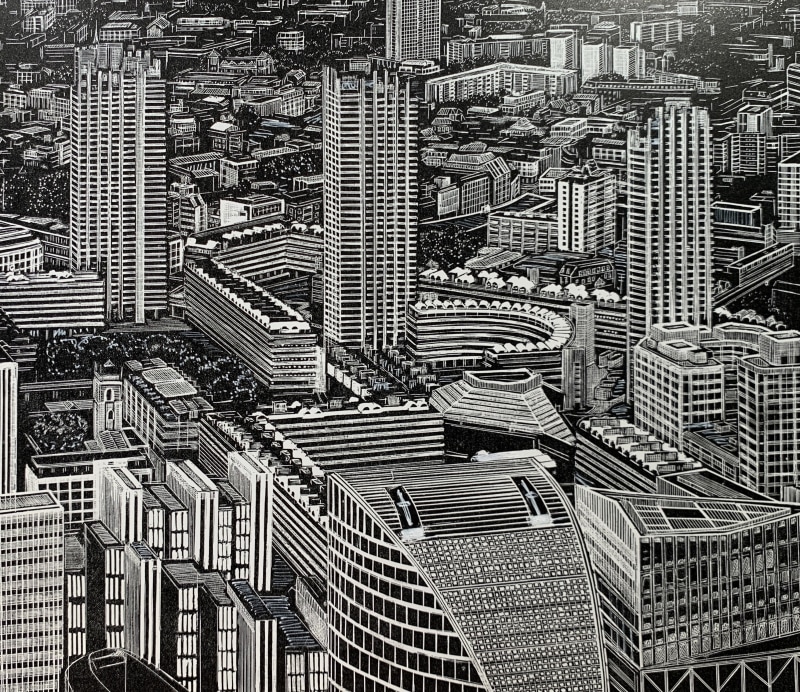 Louise Hayward RE, The Barbican
