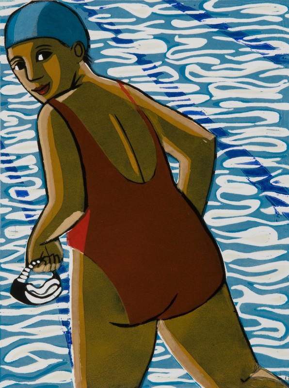 Anita Klein PPRE Hon RWS, The Swimmer