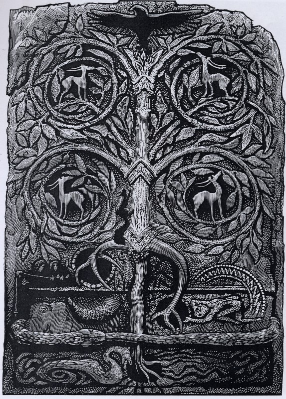 Simon Brett Hon RE, Yggdrasil Tree