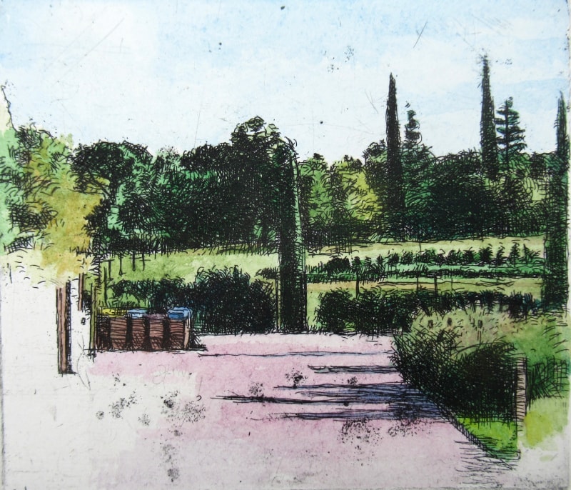 Michael Middleton RWS RE, Italian Garden