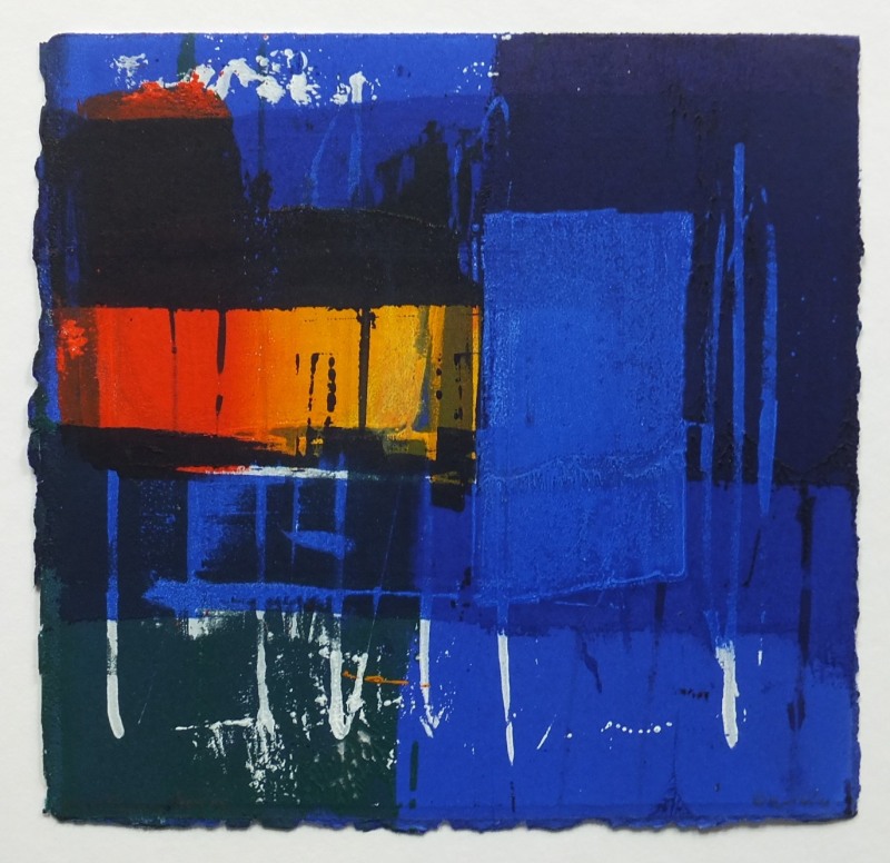 Martyn Brewster ARE, Monoprint no.107