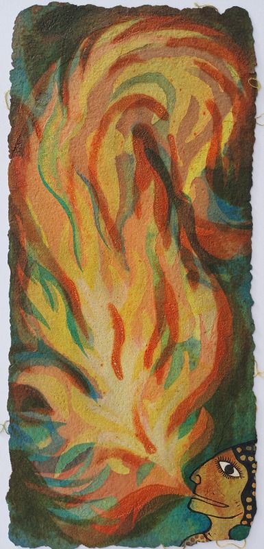 Jim Anderson RE, Fire-Eater