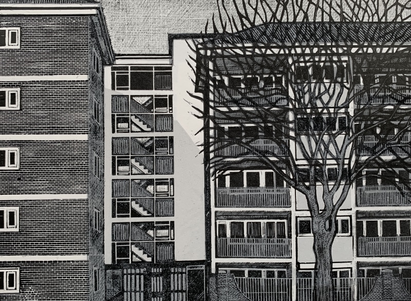 Louise Hayward RE, Maud Gardens