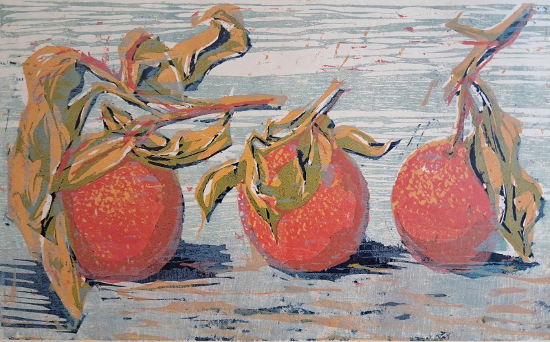 Hilary Daltry RE, Oranges