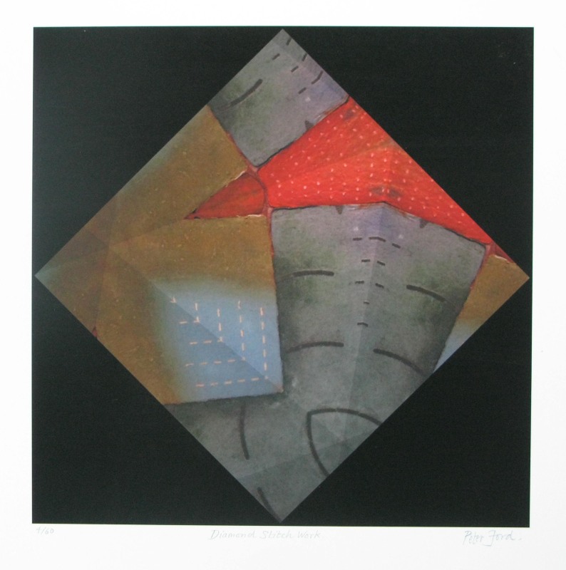 Peter Ford RE, Diamond Stitch Work